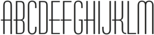 Gerico Regular otf (400) Font LOWERCASE