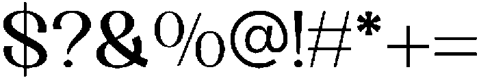 Gerino Didas Regular otf (400) Font OTHER CHARS