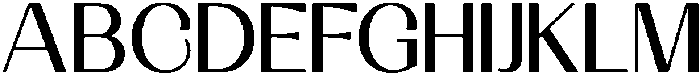 Gerino Didas Regular otf (400) Font UPPERCASE