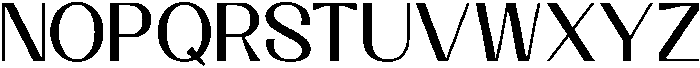 Gerino Didas Regular otf (400) Font UPPERCASE
