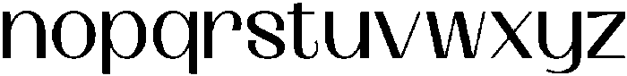 Gerino Didas Regular otf (400) Font LOWERCASE