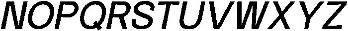 Gerino Oblique otf (400) Font UPPERCASE