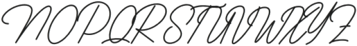 Geristha otf (400) Font UPPERCASE