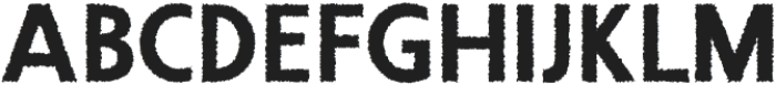 GerlineRough-Regular otf (400) Font UPPERCASE