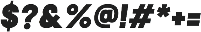 Germalt Alt ExtraBlack Italic otf (900) Font OTHER CHARS