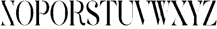Germany Regular otf (400) Font UPPERCASE