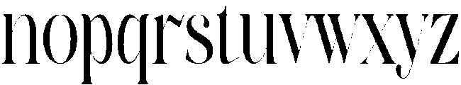 Germany Regular otf (400) Font LOWERCASE