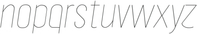 Gernsheim ThinItalic otf (100) Font LOWERCASE