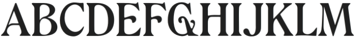 Gertrude Regular otf (400) Font UPPERCASE