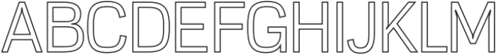 Gervaso Outline otf (400) Font UPPERCASE