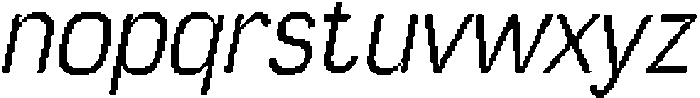 GervasoPixel-Regular otf (400) Font LOWERCASE