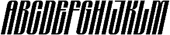 Gervind Italic otf (400) Font UPPERCASE