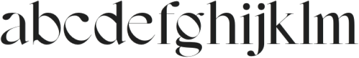 Geryn Regular otf (400) Font LOWERCASE