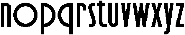 Gescobar Regular otf (400) Font LOWERCASE