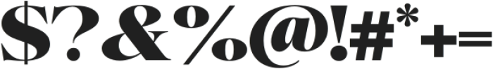 Gestalo Black otf (900) Font OTHER CHARS