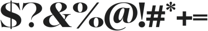 Gestalo Bold otf (700) Font OTHER CHARS