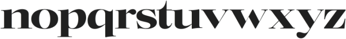 Gestalo Bold otf (700) Font LOWERCASE