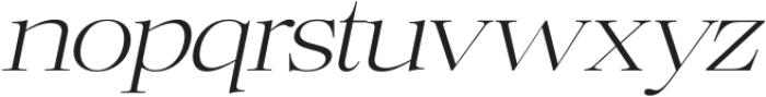 Gestalo Extra Light Slanted otf (200) Font LOWERCASE