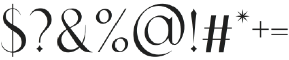 Gestia Decorative Regular otf (400) Font OTHER CHARS