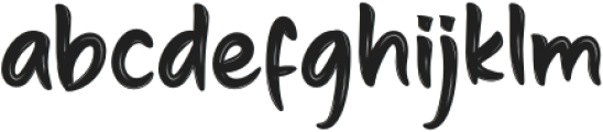 GesticRegular otf (400) Font LOWERCASE