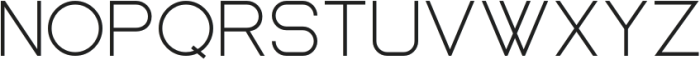 Gestrom Regular otf (400) Font LOWERCASE