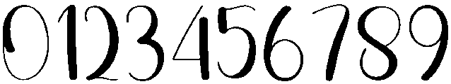 Gesture Regular otf (400) Font OTHER CHARS