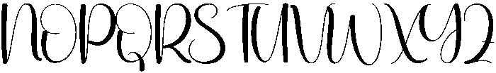 Gesture Regular otf (400) Font UPPERCASE
