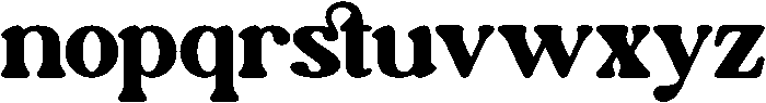 Gesture otf (400) Font LOWERCASE