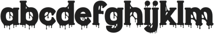 GetihWest-Regular otf (400) Font LOWERCASE