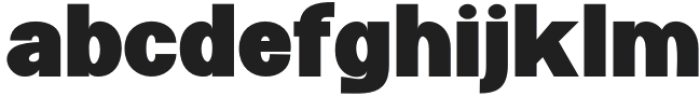 Getla Regular otf (400) Font LOWERCASE