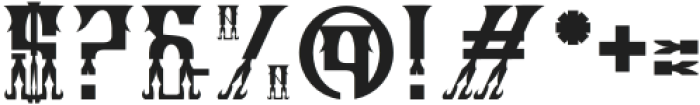 Getohc Regular otf (400) Font OTHER CHARS