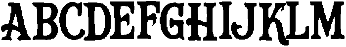 Getuwi ttf (400) Font UPPERCASE