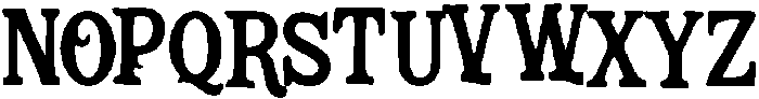 Getuwi ttf (400) Font UPPERCASE