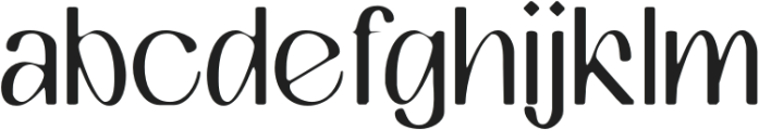 GevalineBlur-Regular otf (400) Font LOWERCASE