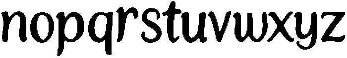 Gewe ttf (400) Font LOWERCASE