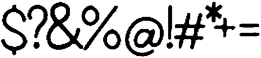 Gexe ttf (400) Font OTHER CHARS