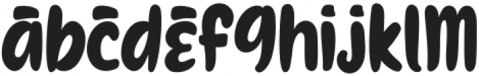 Geyalu Regular otf (400) Font LOWERCASE