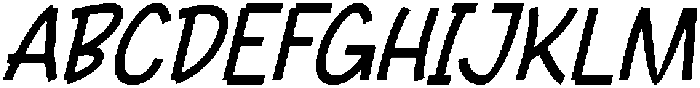 Geyatzu Regular otf (400) Font UPPERCASE