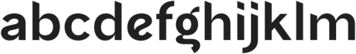 Geysera Regular otf (400) Font LOWERCASE