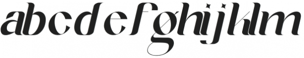 Geyster Italic otf (400) Font LOWERCASE