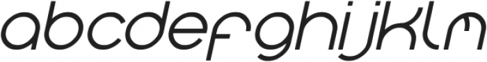 gembira Italic otf (400) Font LOWERCASE