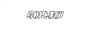 GENUS.otf Font UPPERCASE