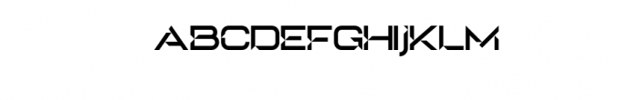 GearX font Font LOWERCASE