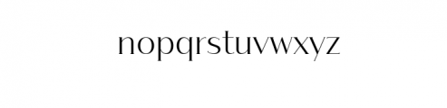 Gendis.otf Font LOWERCASE