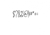 Georghia Modern Script Font Font OTHER CHARS