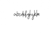 Georghia Modern Script Font Font LOWERCASE