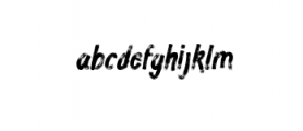 Geradakan Typeface Font LOWERCASE