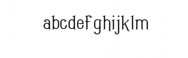 Geroboktuo-Regular.otf Font LOWERCASE