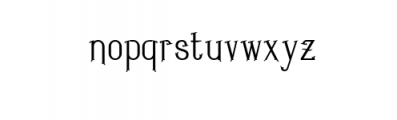 Geroboktuo-Regular.otf Font LOWERCASE