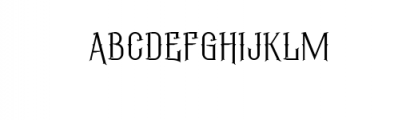 Geroboktuo-Regular.ttf Font UPPERCASE